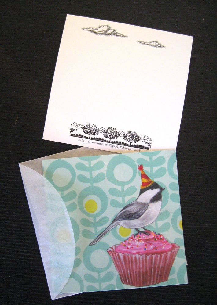 Image of Birthday Birdie gift cards