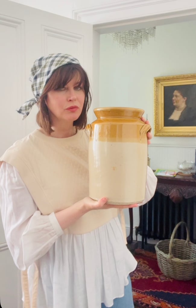 Powell of Bristol Stoneware Jar