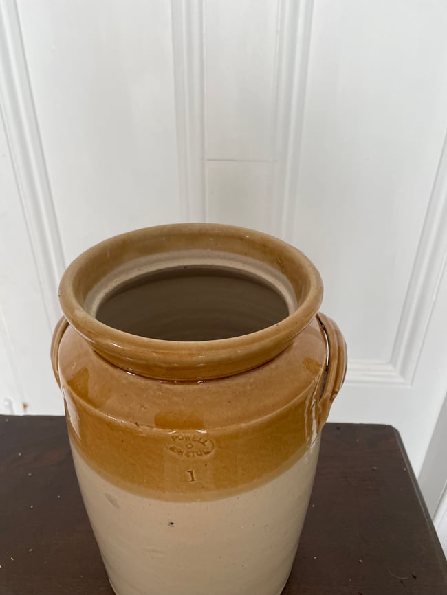 Powell of Bristol Stoneware Jar