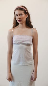 Image 1 of Lace back top 