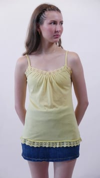 Image 1 of Yellow Michael Klein Paris Yellow Top 