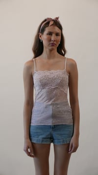 Image 1 of Pink Lace Cami 
