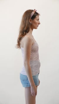 Image 2 of Pink Lace Cami 