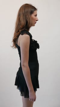 Image 2 of Mesh 90s’ Sheer Mini Lingerie Dress