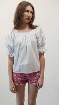 Image 1 of Handmade Cotton Baby Doll Top 