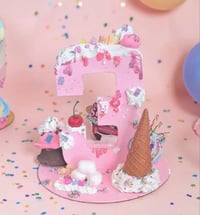 Image 1 of Ice cream Birthday Centerpiece 