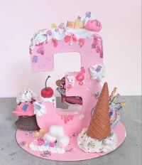 Image 6 of Ice cream Birthday Centerpiece 