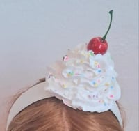 Image 3 of Whip Cream Headband 