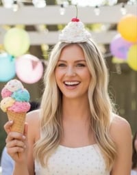 Image 4 of Whip Cream Headband 