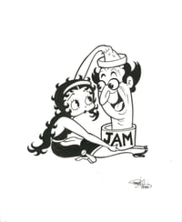 "Betty Jam" Original Ink Art