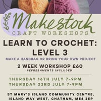 Image 1 of Learn to Crochet Level 3 - July 26