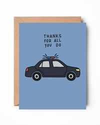 Thank a Police Officer Card