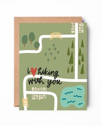 Hiking With You Card
