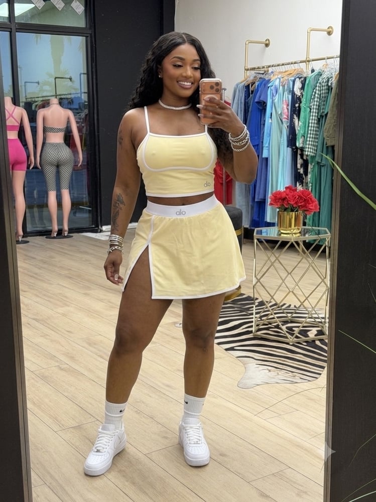 Image of MATERIAL GIRLS SKORT SET