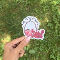 Image 1 of You're The Drama Crab Sticker