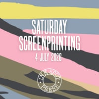 Image 1 of Saturday Screenprinting: 4 July 2026