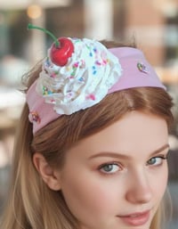 Image 9 of Whip Topping hair band