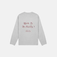 Image 1 of "Waar is da feestje" Longsleeve