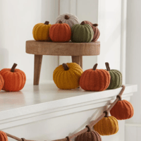Image 3 of Knit pumpkins