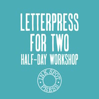 Image 1 of Letterpress for Two: Half-Day Workshop