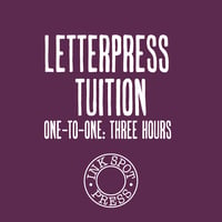 Image 1 of Letterpress One-to-One Tuition: Three Hours