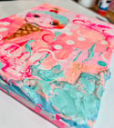 Bubble Gum ice cream - original 8x10