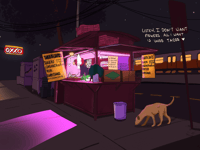 Unos taquitos Art Print