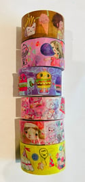 Bubble gum Machine - washi tape 25mm