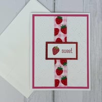Image 6 of Summer Fruit Card Making Kit for Adults to DIY 6 Handmade Greeting Cards for Beginners