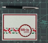Image 14 of Summer Fruit Card Making Kit for Adults to DIY 6 Handmade Greeting Cards for Beginners