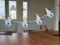 Image 1 of Custom Party Banner 5 heads