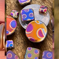 Image 3 of Violet Eclipse Czech Glass Designer Bead Mix (25g)