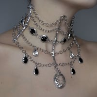 Image 2 of Black Widow Necklace