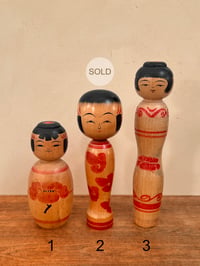 Image 1 of  Vintage Kokeshi dolls 11