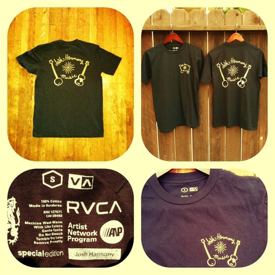 Image of Josh Harmony Music Tee Shirt (RVCA)