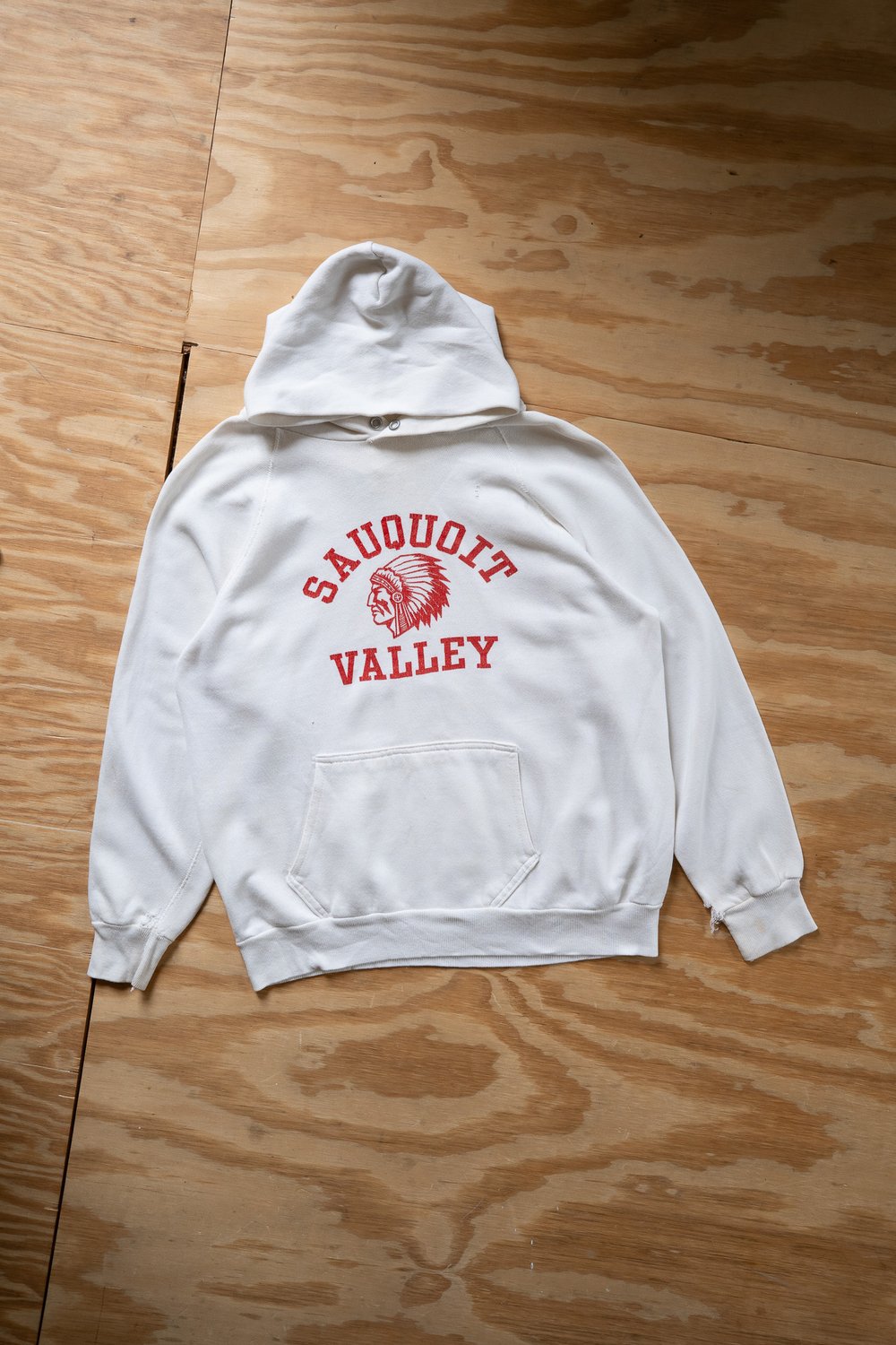 Image of Vintage Sauquoit Valley Hooded Sweatshirt – Made in USA