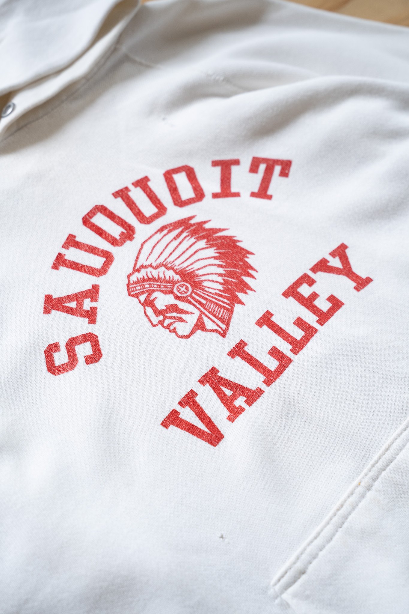 Image of Vintage Sauquoit Valley Hooded Sweatshirt – Made in USA