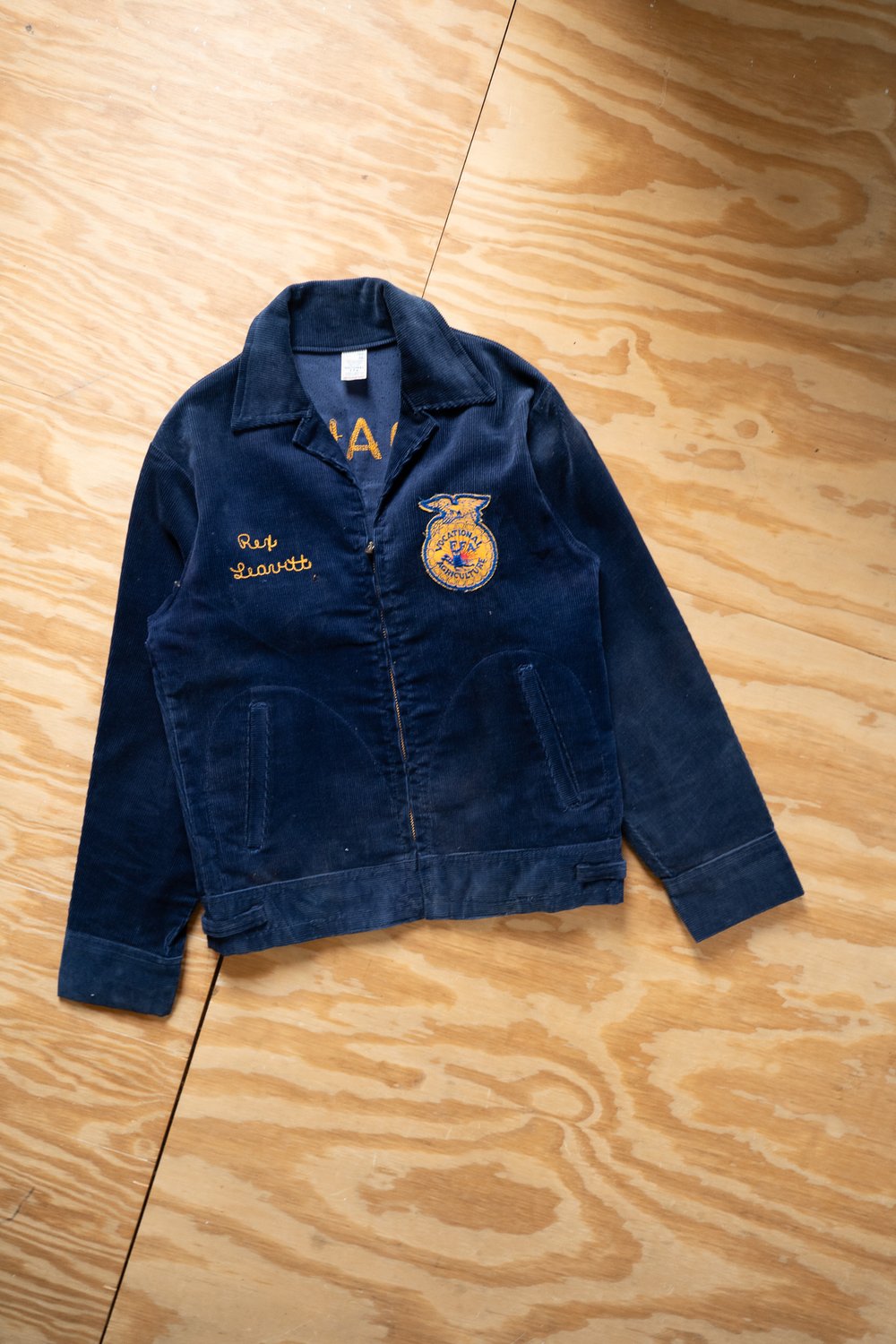 Image of Vintage FFA Corduroy Jacket – Idaho Melba Chapter
