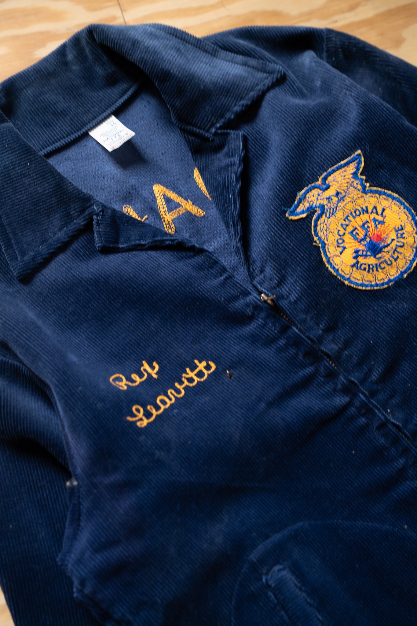 Image of Vintage FFA Corduroy Jacket – Idaho Melba Chapter