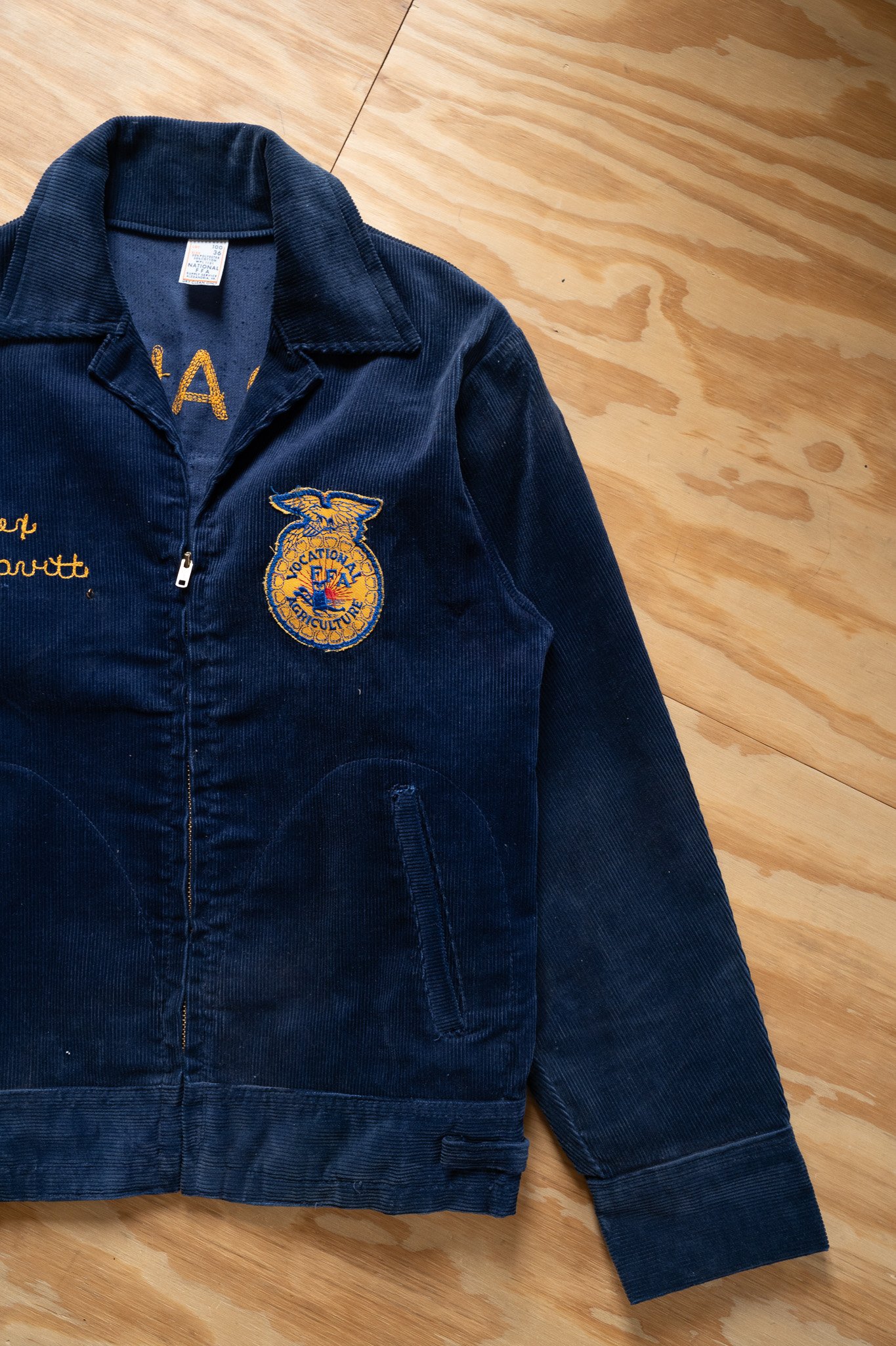 Image of Vintage FFA Corduroy Jacket – Idaho Melba Chapter