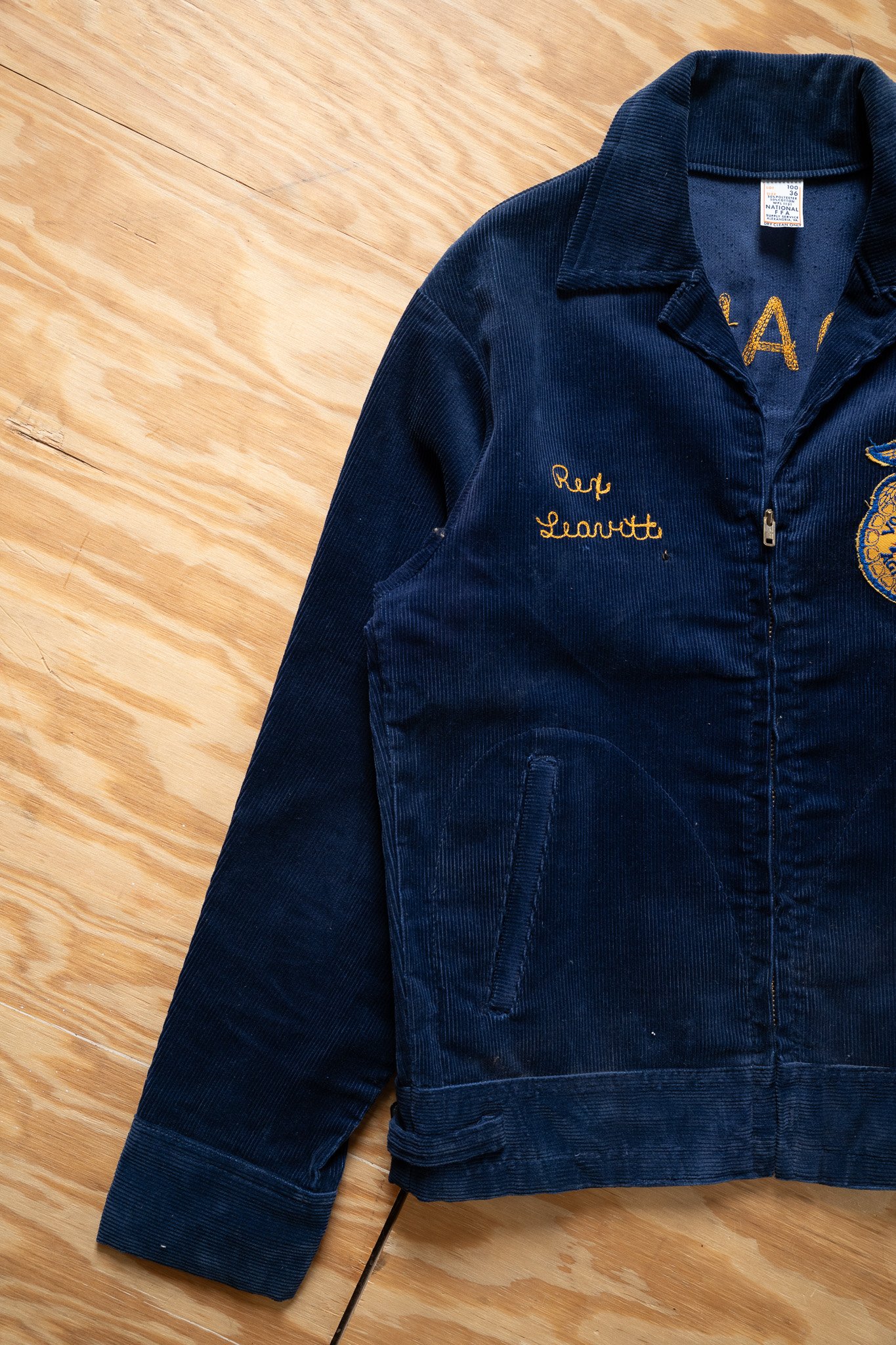 Image of Vintage FFA Corduroy Jacket – Idaho Melba Chapter