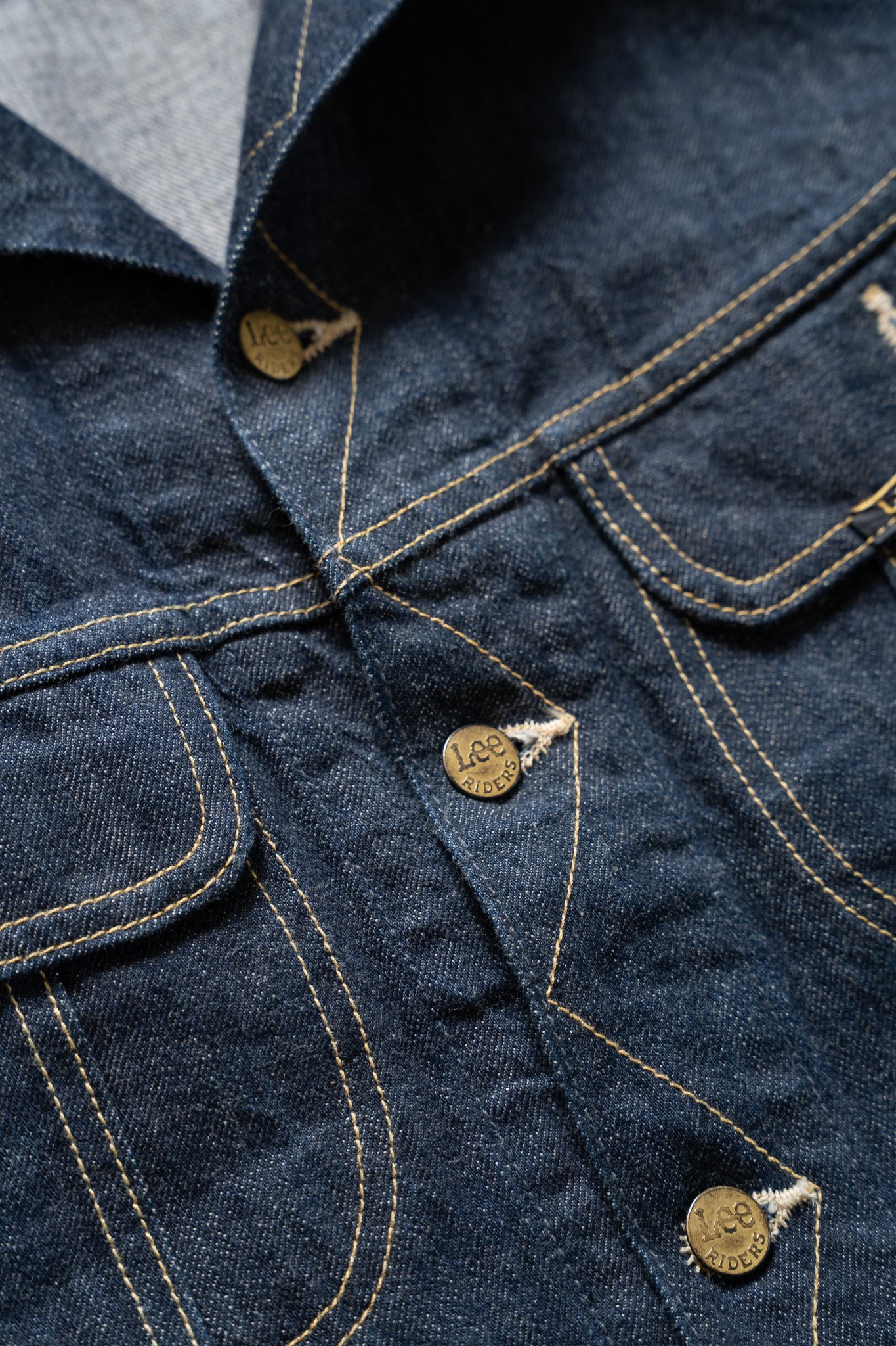Image of Lee x Buck Mason Japanese Selvedge Denim Jacket