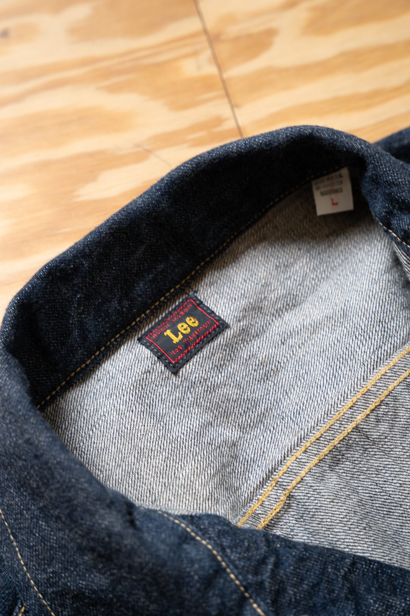 Image of Lee x Buck Mason Japanese Selvedge Denim Jacket