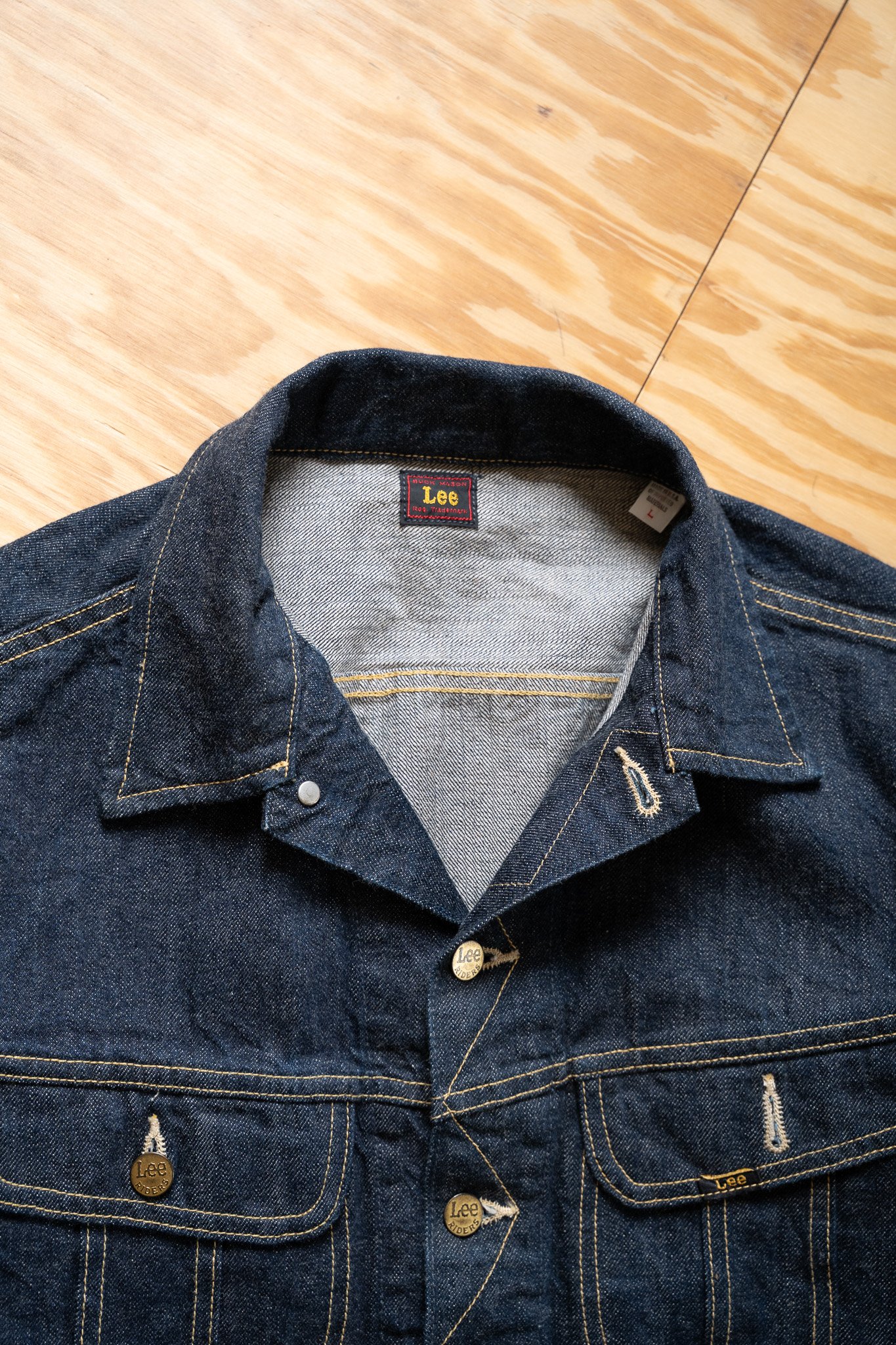 Image of Lee x Buck Mason Japanese Selvedge Denim Jacket