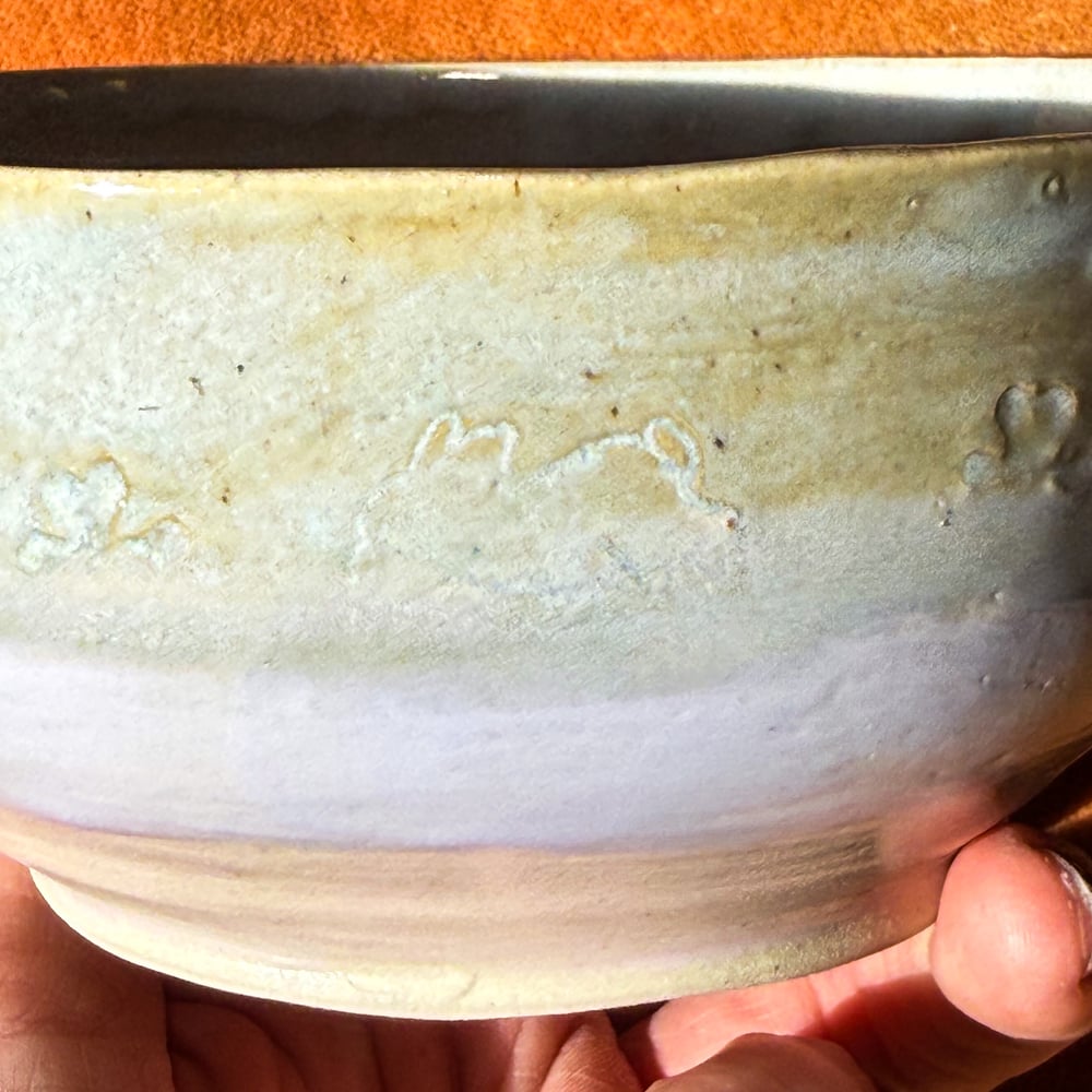 image of blue bun bowl