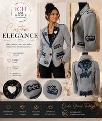 Custom Elegance Blazer – Size Small