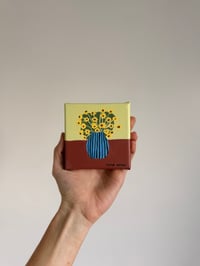 Image 2 of Baby Bloom Mini Canvas Collection - Blue Stripes 