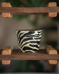 Image 3 of Zebra Pattern Ceramic Cup