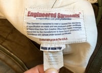 Image 7 of Engineered Garments by Nepenthes green pants, made in USA, size 32 (fits 32-34)