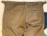 Image 9 of Engineered Garments by Nepenthes green pants, made in USA, size 32 (fits 32-34)
